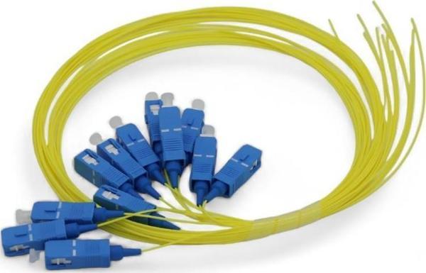 PIGTAIL SC SM 9/125 1 MT YELLOW (10'LU PAKET) - Image 1