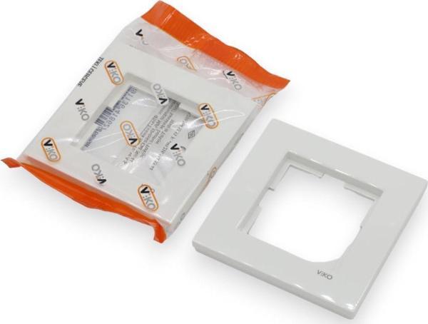 VİKO KARRE BEYAZ TEKLİ ÇERÇEVE 10'LU PAKET  (90960200) - Image 1