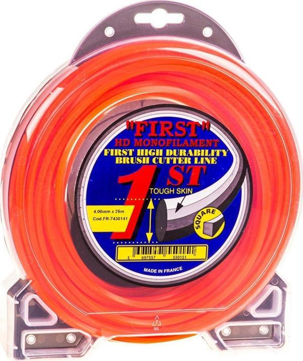 First 7430141 Misina 4mm 25 Metre 4 Köşe Silikonlu - Image 1