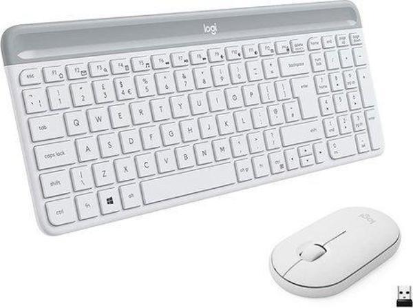 Logitech Wireless Desktop MK470 - Kablosuz Klavye Mouse Seti - Image 1