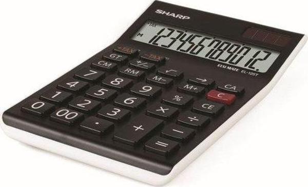 Sharp Masaüstü Hesap Makinesi 12 Hane EL-125TWH - Image 1