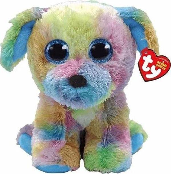 Ty Max Çok Renkli Köpek Peluş 20 cm - Image 1