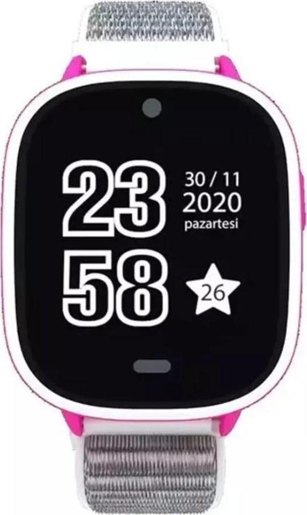 Bilicra Vision Açık Pembe Akıllı Çocuk Saati - Image 1