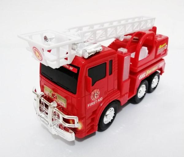 Ethem Truck Işıklı Müzikli Büyük Boy İtfaiye arabası - Image 1