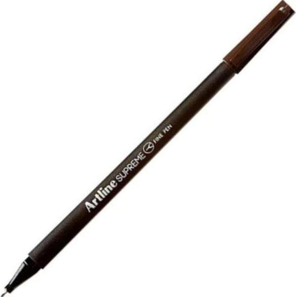 Artline Supreme Fine Pen Koyu Kahve - Image 1