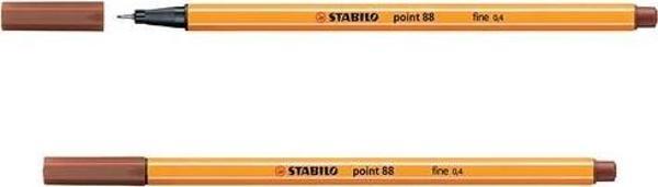 Stabilo Point 88 Fineliner Kan Kırmızısı Kalem - Image 1
