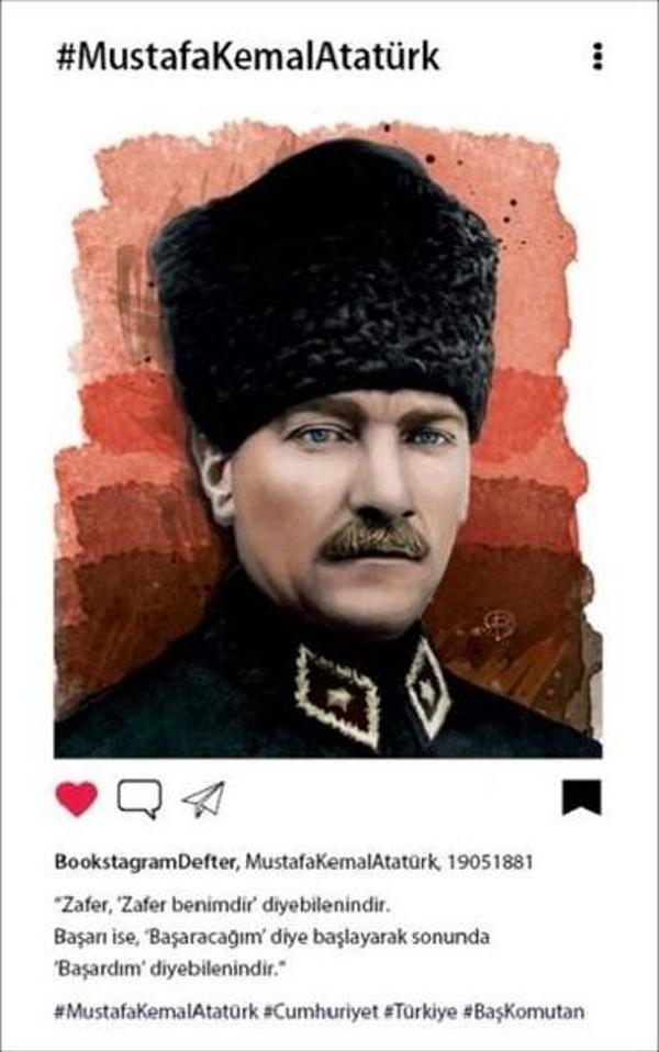 Aylak Adam Hobi Atatürk 2 Bookstagram Defter - Image 1
