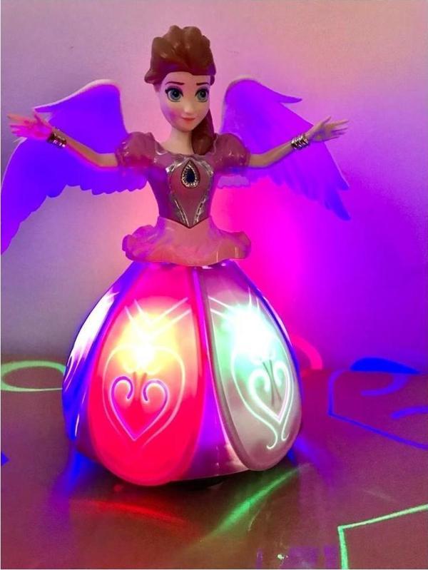 Kardelen Angel Girl Pilli Müzikli Işıklı Dans Eden Bebek - Image 1