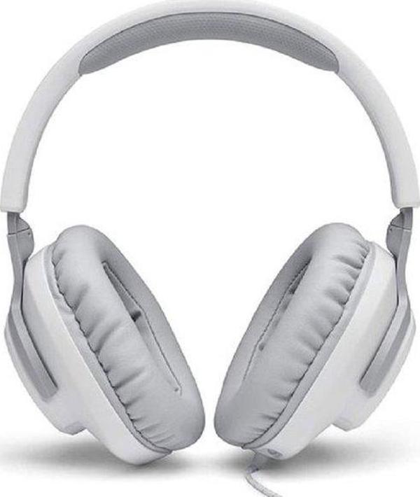 JBL Quantum 100 Gaming Beyaz Kablolu Kulaklık - Image 1