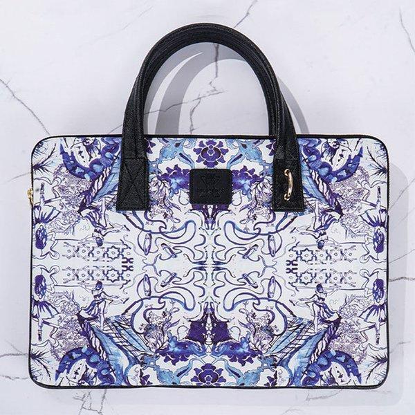 Minbag Bashaques 13 inç Laptop Çantası 02 Ballerina Tiles - Image 1