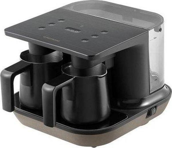 Grundig Tcm 7061 Bio İkili Çelik Türk Kahve Makinesi Siyah - Image 1