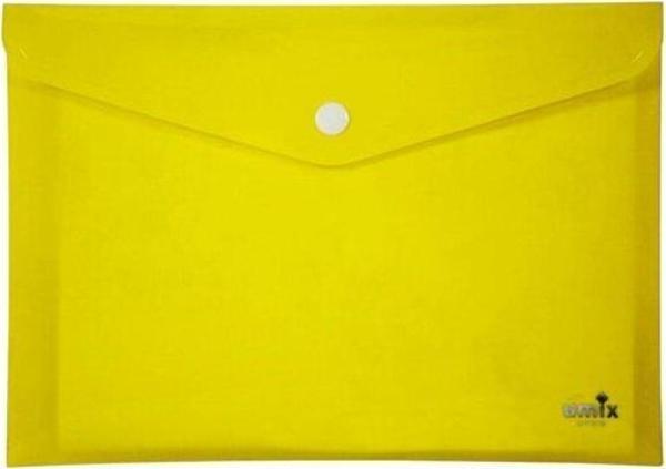 Umix Çıtçıtlı Dosya A4 Neon Sarı 5501780025 - Image 1