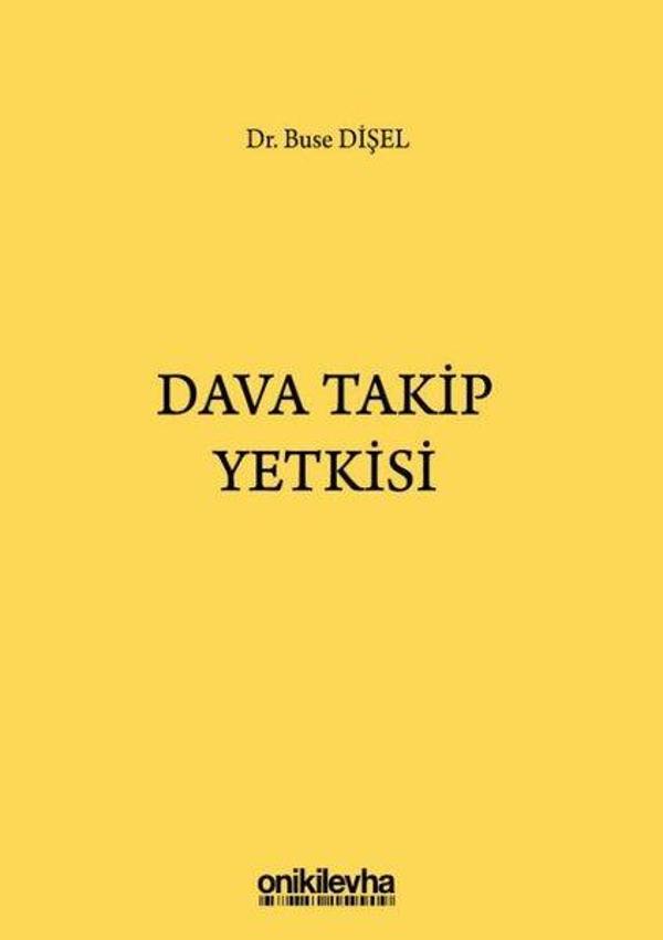 Dava Takip Yetkisi - On İki Levha Yayıncılık - Image 1
