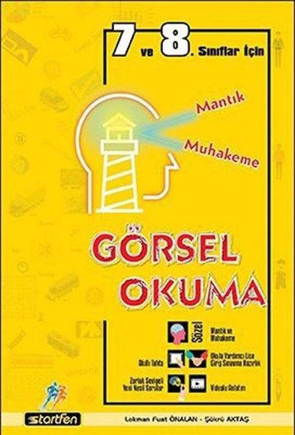 7. ve 8.Sınıflar İçin Görsel Okuma Soru Bankası - Startfen Yayınları - Image 1
