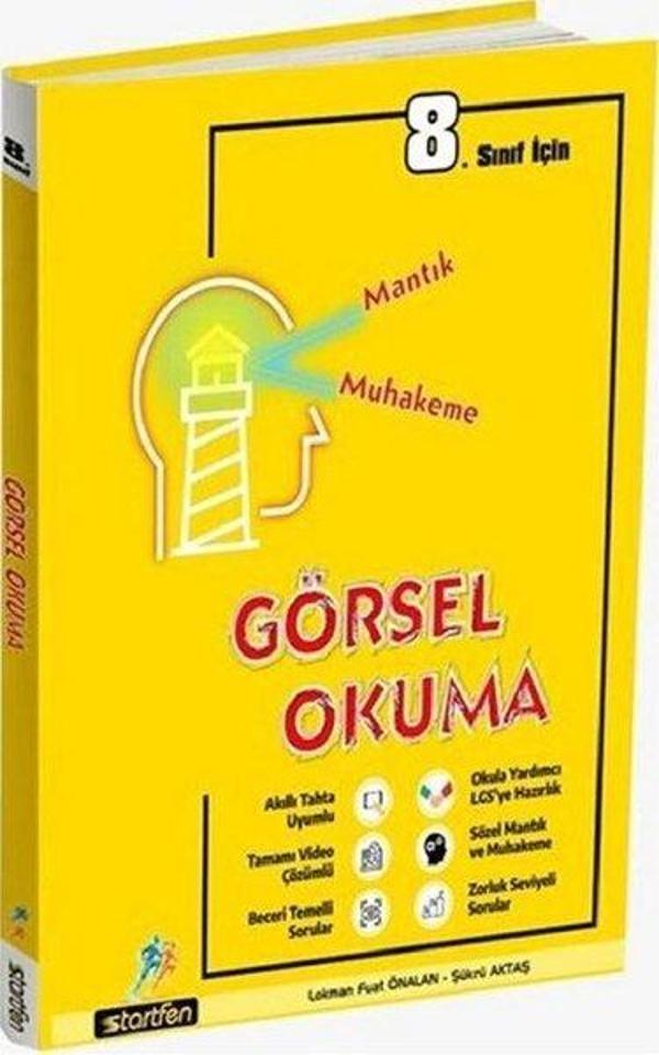 8.Sınıf Görsel Okuma Soru Bankası - Startfen Yayınları - Image 1