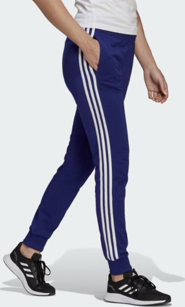 Adidas ESSENTİALS SİNGLE JERSEY 3-STRİPES KADIN LACİVERT EŞOFMAN ALTI - Image 1