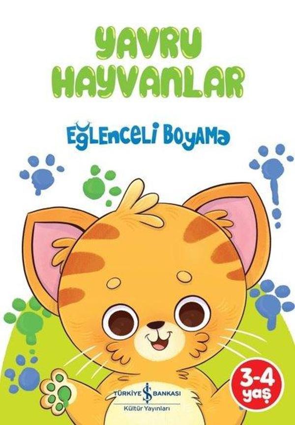 Yavru Hayvanlar - Eğlenceli Boyama - İş Bankası Kültür Yayınları - Image 1