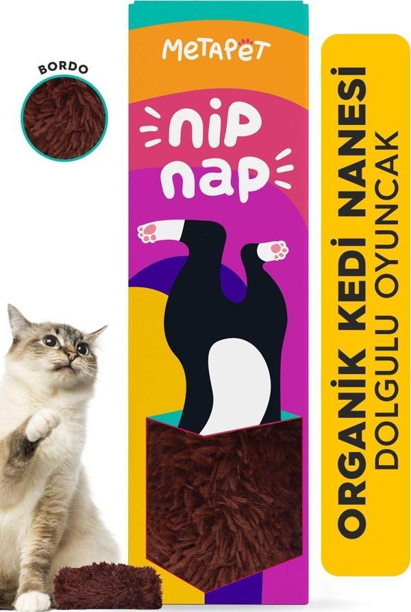 Catnipli Peluş Kedi Oyuncağı, Organik Kedi Nanesi Oyuncakları, Kedi Otlu Naneli Ürünleri - Image 1