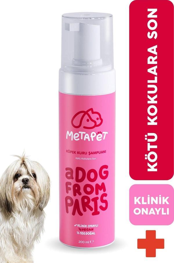 Koku Giderici Kuru Köpük Köpek Şampuanı, Doğal Ve Organik Köpek Parfümlü, Yavrular ve hassas ciltler - Image 1