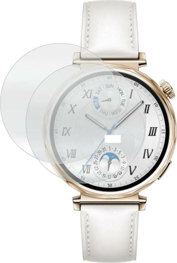 Huawei Watch GT 5 41MM Uyumlu 3 Adet Şeffaf Ultra koruyucu Nano Jelatin - Image 1