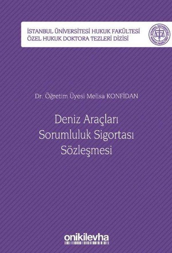 Deniz Araçları Sorumluluk Sigortası Sözleşmesi - On İki Levha Yayıncılık - Image 1