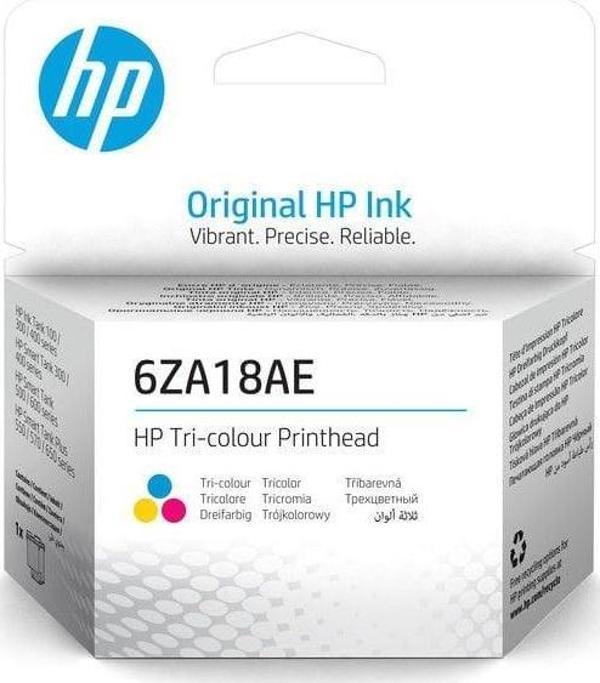 HP 6ZA18AE Renkli Kafa Kartuş SMART TANK 515 530 570 615 - Image 1