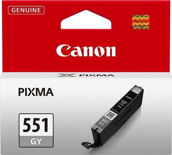 Canon CLI-551GY Açık Gri Orijinal Mürekkep Kartuş 6512B001 - Image 1