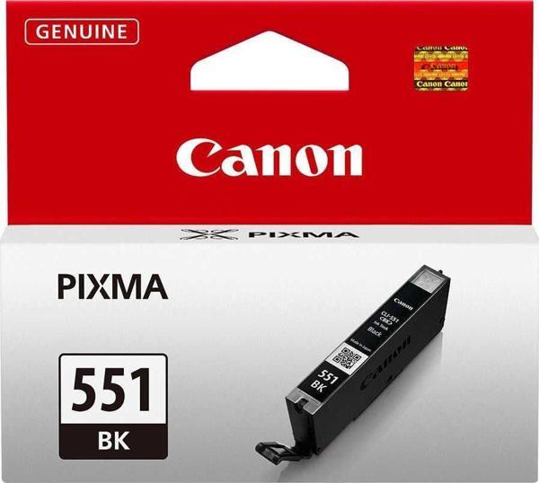 Canon CLI-551BK Siyah Orijinal Mürekkep Kartuş 6508B001 - Image 1