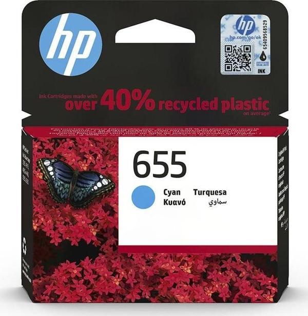 HP Orijinal 655 Mürekkep Kartuşu Mavi CZ110AE - Image 1