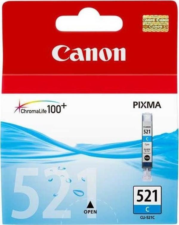 Canon CLI-521C Mavi Orijinal Mürekkep Kartuş 2934B004 - Image 1