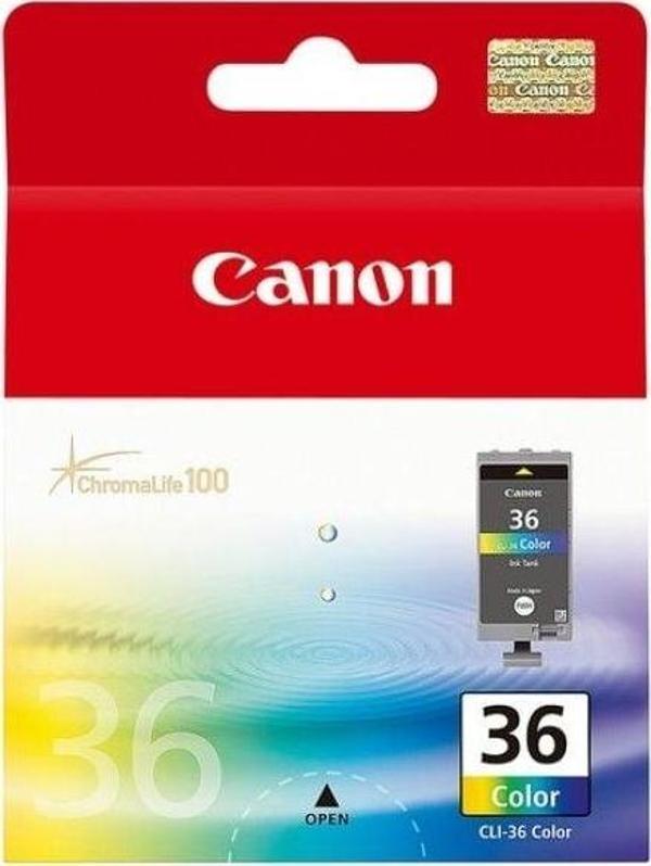 Canon CLI-36 Renkli Orijinal Mürekkep Kartuş 1511B001 - Image 1