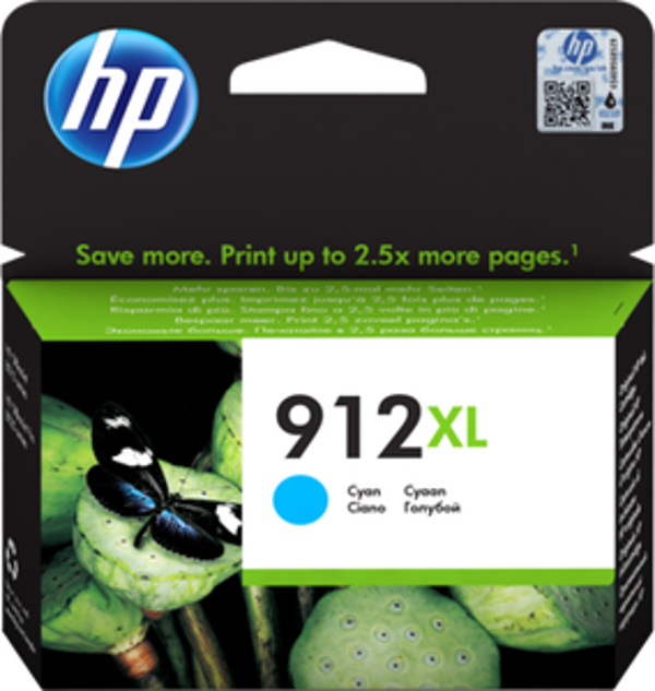HP 912XL 3YL81AE Mavi Orjinal Kartuş OfficeJet Pro 8012, 8014, 8015, 8022, 8023, 8024, 8025 - Image 1