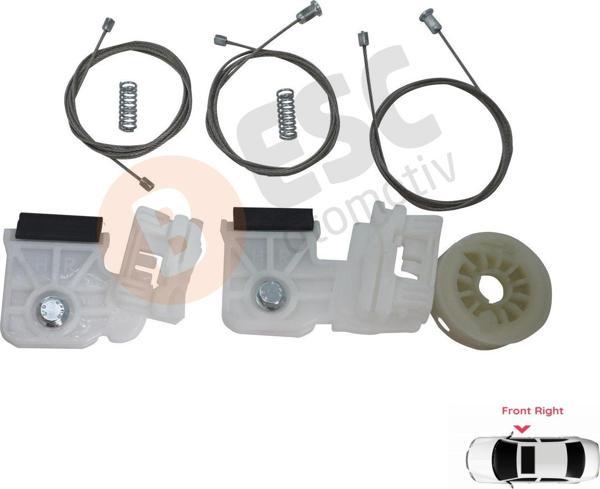 Hyundai Elantra HD Sonata 2006-2008 İçin Ön Sağ Cam Tamir Seti 824603K001 - Image 1