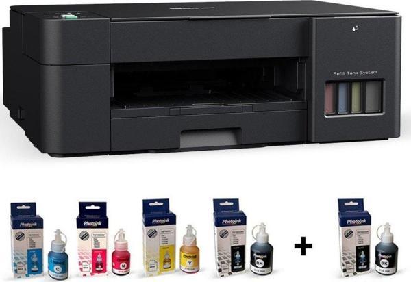 Brother DCP-T220 Tarayıcı + Fotokopi Renkli Çok Fonksiyonlu Tanklı Mürekkep Püskürtmeli Yazıcı-Photo - Image 1