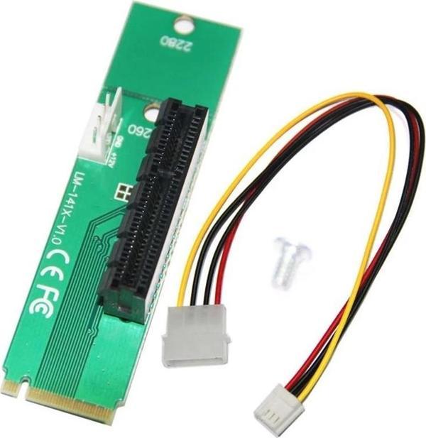 Anunnaki LM-141X-V1.0 Sürücü M.2 NGFF PCI-E X4 Adaptör Madencilik Kartı - Image 1