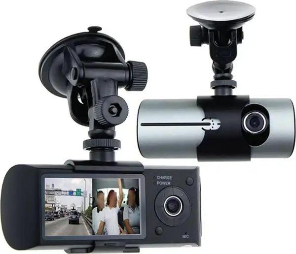 R300 Gpsli Çift Kameralı Araç Içi Dvr Kamera Set (32 Gb Kart Destekli) - Image 1