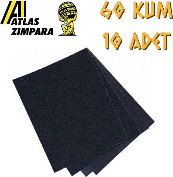 Atlas 188 Su Zımparası 60 Kum - 10 Adet - Image 1