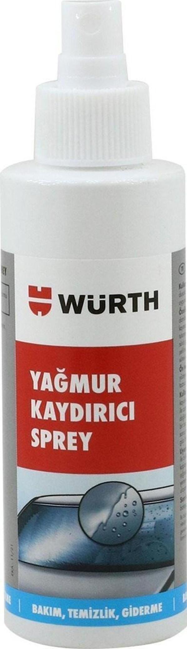 Würth Yağmur Kaydırıcı Sprey Cam Su Itici Kaydırıcı 150 ml - Image 1