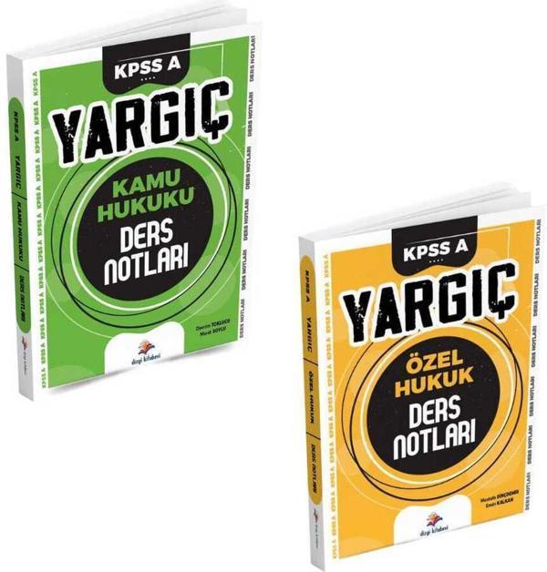 Yargıç Kpss A Kamu Hukuku ve Özel Hukuk Ders Notları Seti 2025  - Dizgi Kitap Yayınları - Image 1