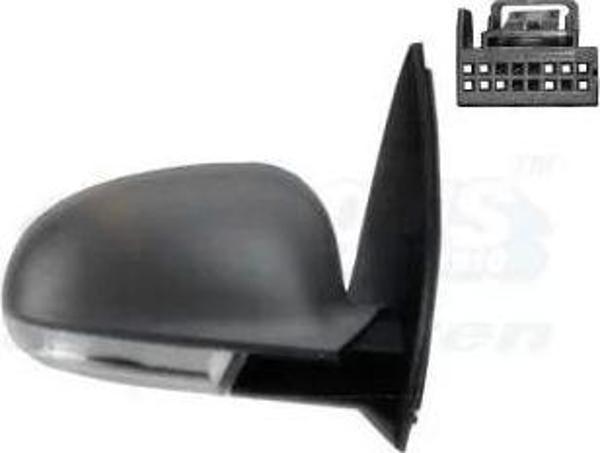 1K1857508CN Ayna Dış Dikiz Komple SAĞ Elektrikli Ayna Sinyal 6 K - Golf 5 2004-2009 - Image 1