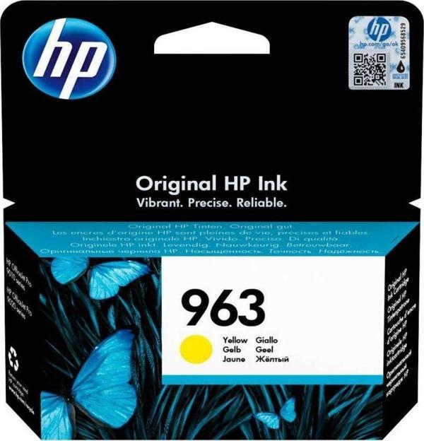 HP 963-3JA25AE Sarı Orijinal Kartuş - Image 1