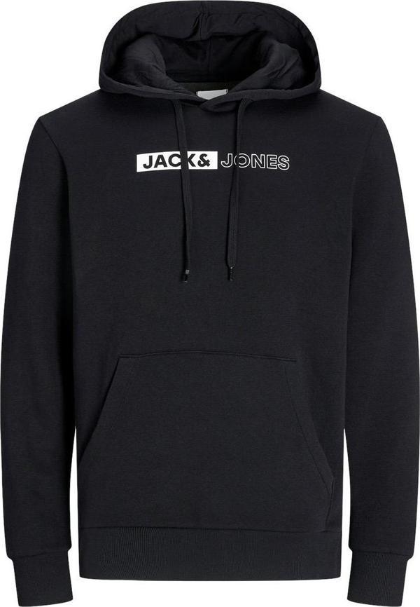 Jack&Jones 12233599 Jjecorp Logo Sweat Hood Play Noos Siyah - Image 1