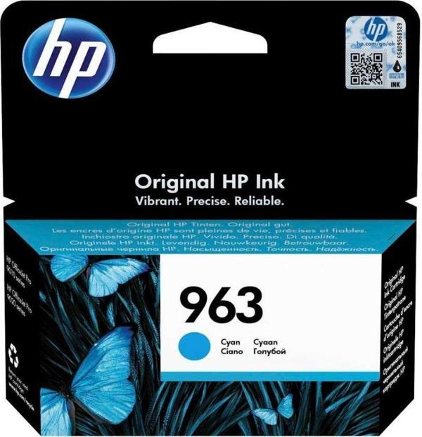 HP 963-3JA23AE Mavi Orijinal Kartuş - Image 1