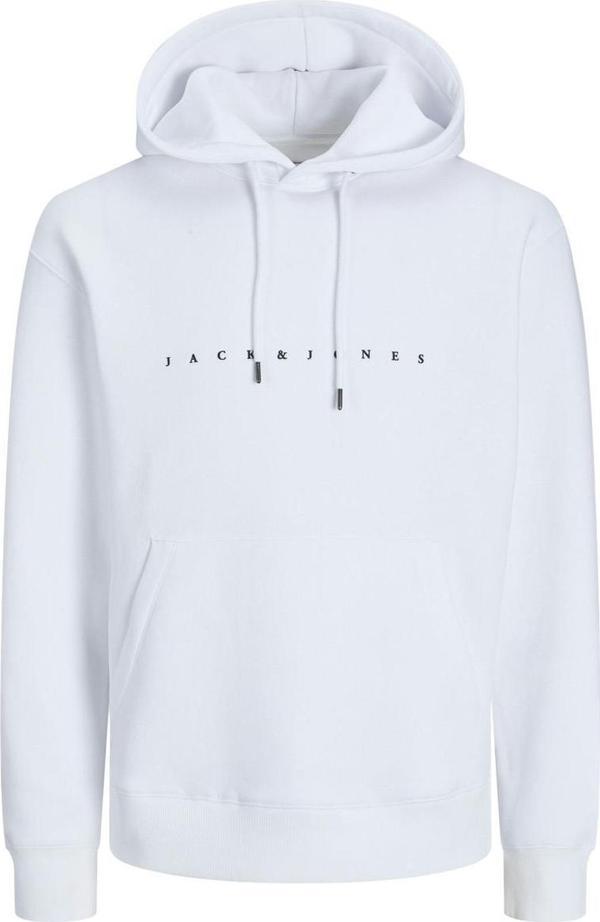 Jack&Jones 12233972 Jjestar Jj Sweat Hood Noos Beyaz - Image 1