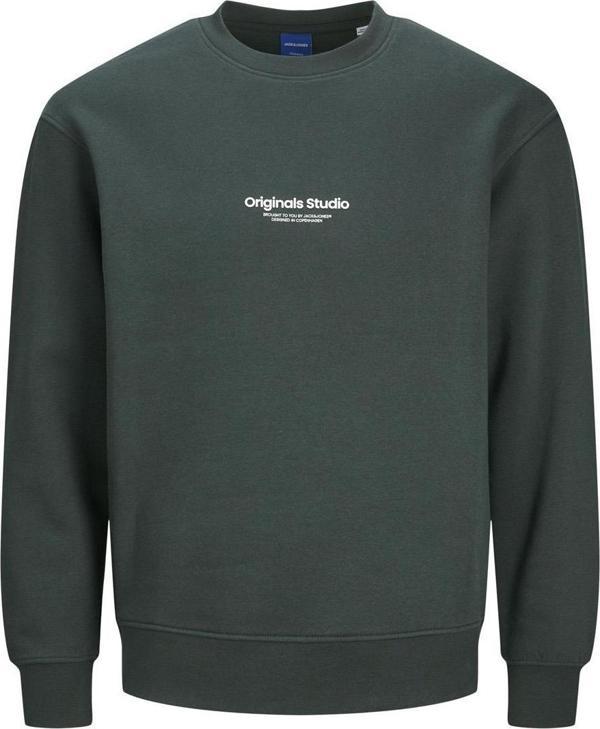 Jack&Jones 12241694 Jorvesterbro Sweat Crew Neck Noos Yeşil - Image 1