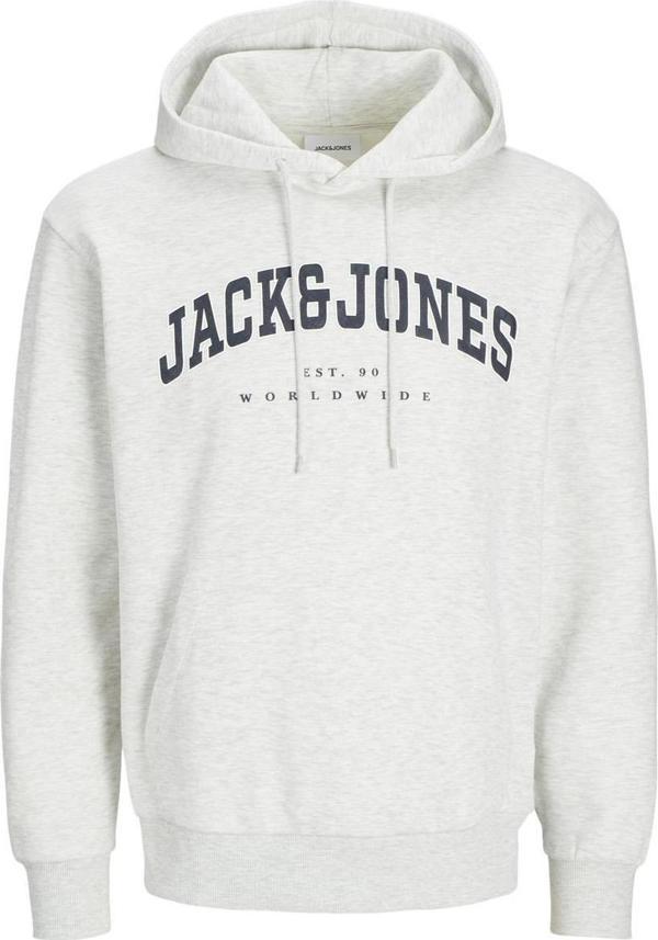 Jack&Jones 12256521 Jjecaleb Varsity Sweat Hood Noos Beyaz - Image 1