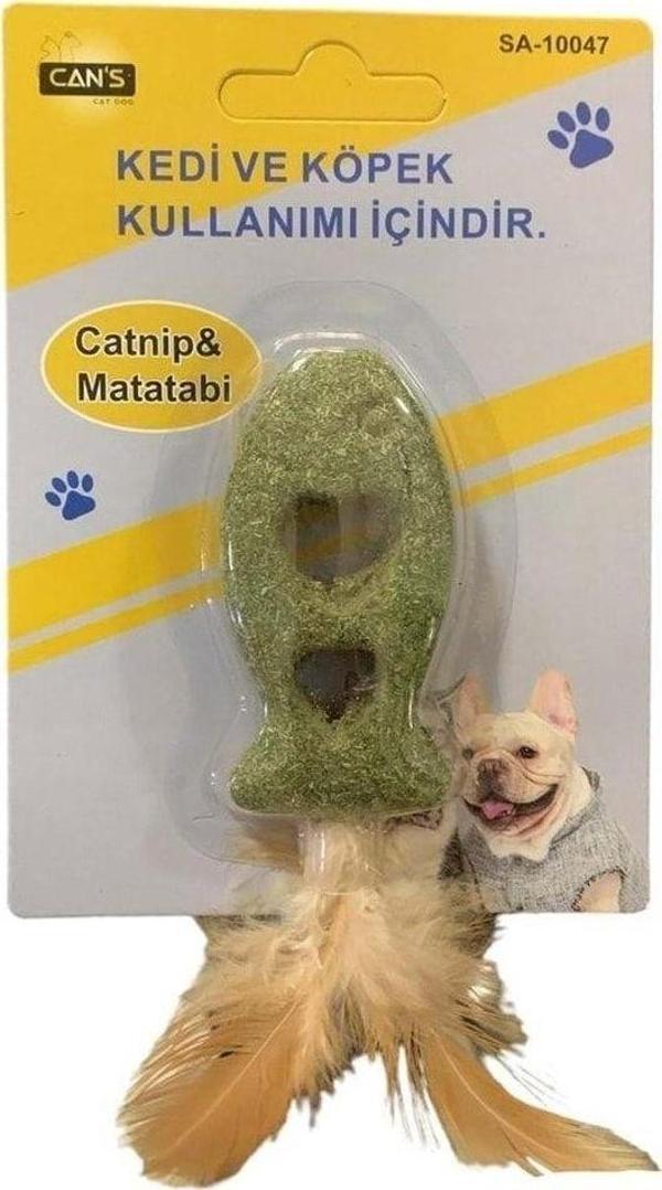 Cans Sa10047 Catnip&Matatabi Balık Oyuncak 15 X 3.5 Cm - Image 1