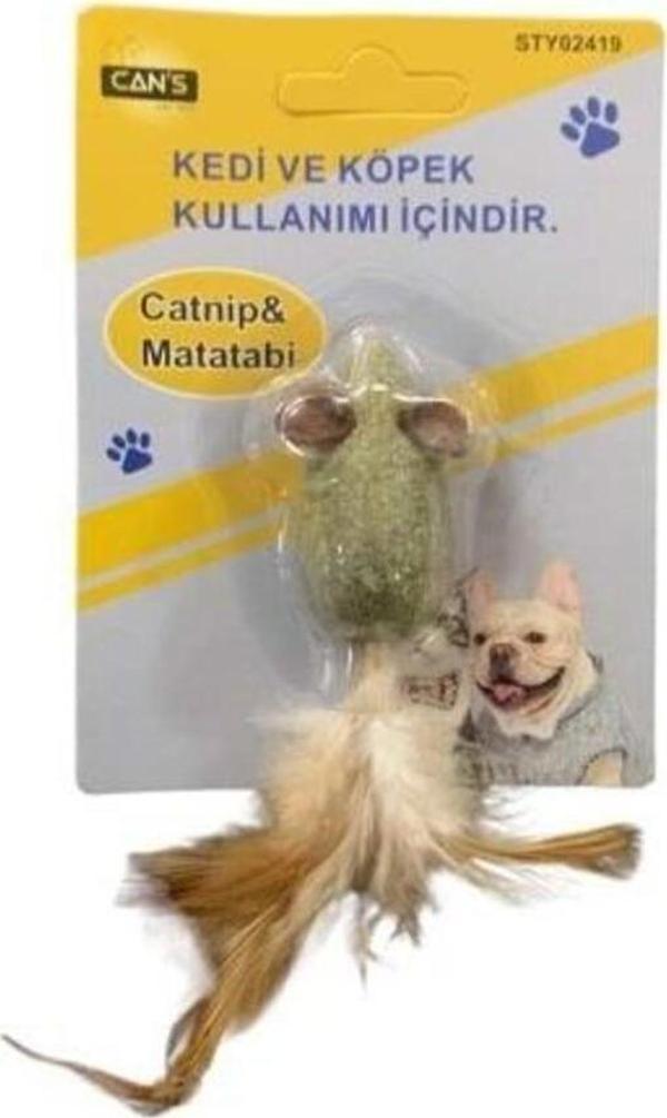 Cnc Pet Cans Catnip Matatabi Kedi Otlu Fare Oyuncak Tüylü - Image 1