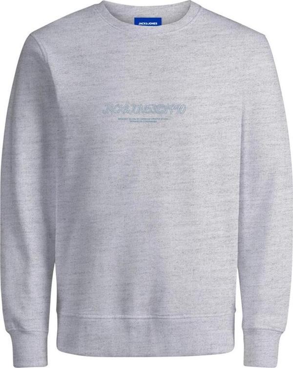 Jack&Jones 12266942 Jorbronx Sweat Crew Fst Beyaz - Image 1