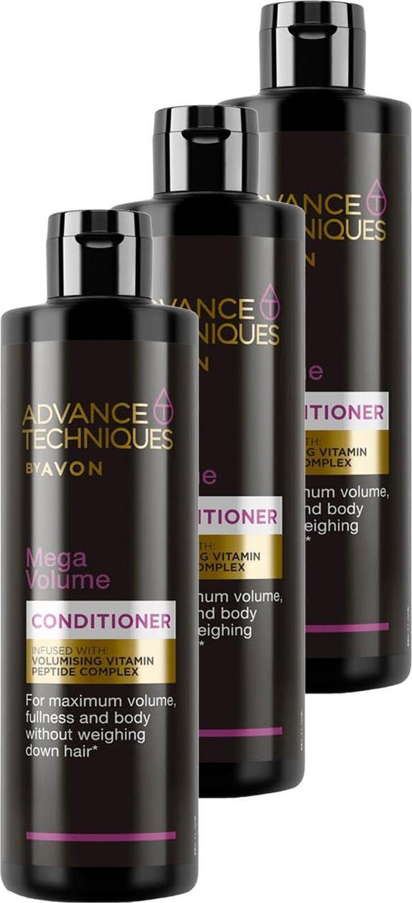 Advance Techniques Mega Volume Hacim Veren Saç Kremi 250 Ml. Üçlü Set - Image 1